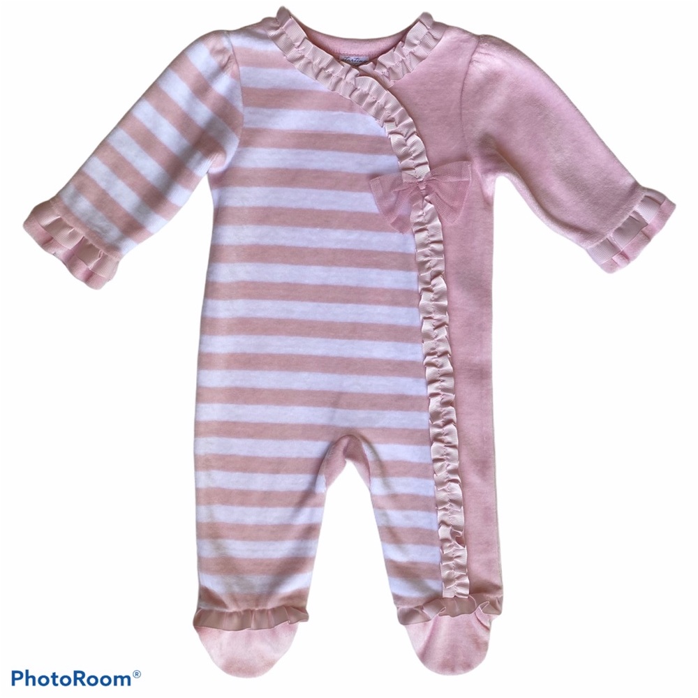 NWOT Starting Out Baby Girl Footed Coverall- 6M